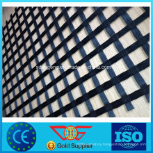 Asphalt Reinforcement Glass Fiber Geogrid 50kn for Road